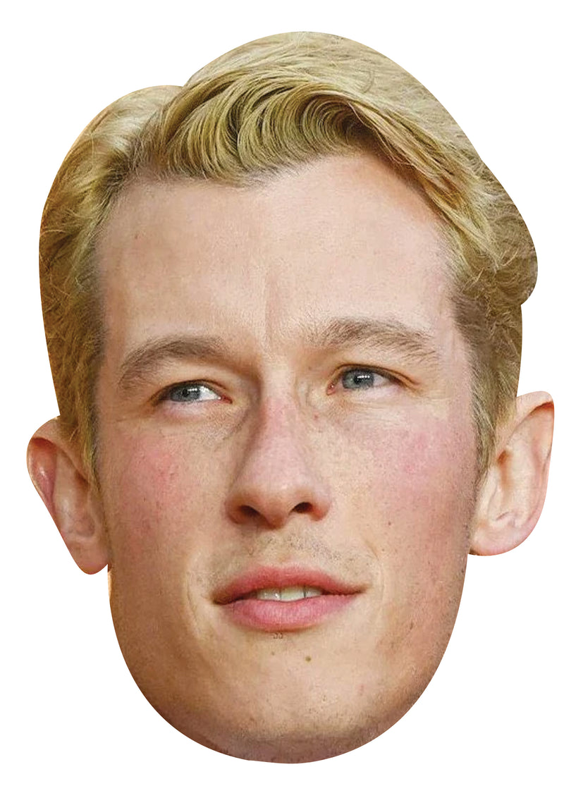 Callum Turner Celebrity Face Mask Fancy Dress Cardboard Costume Mask