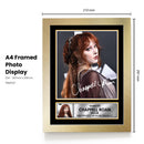 Chappell Roan Portrait Printed Signed Poster Print – Pop Singer Wall Art – Autograph Style Music Memorabilia – Artistic Celebrity Photo Collectible