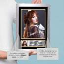 Chappell Roan Portrait Printed Signed Poster Print – Pop Singer Wall Art – Autograph Style Music Memorabilia – Artistic Celebrity Photo Collectible