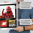 Charles Leclerc Signed Poster Print – Ferrari Formula One Wall Art – Printed Autograph F1 Motorsport Memorabilia – Racing Fan Gift & Sports Bedroom Decor
