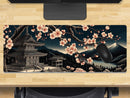 Extra Large Gaming Mouse Mat (800mm x 300mm) - Cherry Blossom