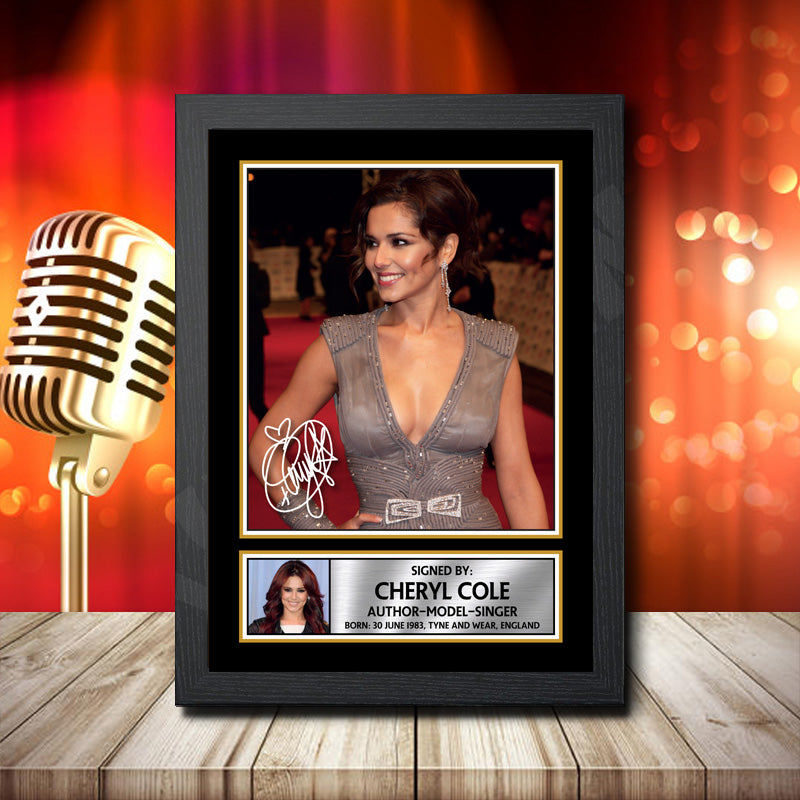 Cheryl Cole 1 – Printed Signature Music Star Print – Cheryl Cole 1