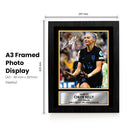 Chloe Kelly Printed Signed Poster Print – England Women’s Football Action Portrait Wall Art – Autograph Style Soccer Memorabilia Collectible