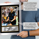Chloe Kelly Printed Signed Poster Print – England Women’s Football Action Portrait Wall Art – Autograph Style Soccer Memorabilia Collectible