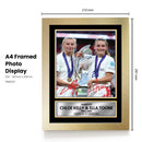 Chloe Kelly & Ella Toone Printed Signed Poster Print – England Women’s Football Champions Wall Art – Autograph Style Soccer Memorabilia Collectible