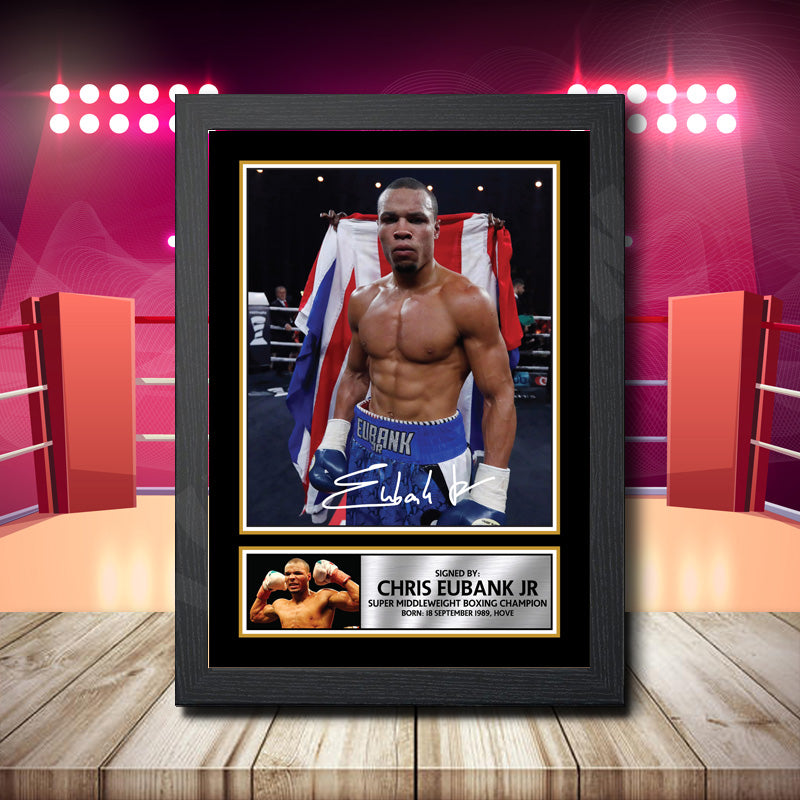 Chris Eubank Jr Printed Signature Boxing Star Poster Print Framed Wall Art Gift – Chris Eubank Jr Printed Signature Boxing Star Poster Print