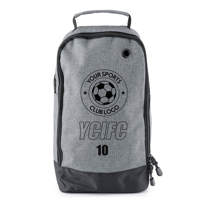 Football Boot Bags for Kids – Durable Personalized Sports Bag with Custom Logo, Club Initial  & Number