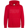 Personalized Football Player Team Kids/Adult Hoodies - Club Name Initials Outline