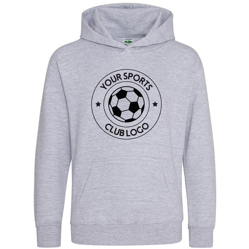 Personalized Football Player Team Kids/Adult Hoodies - Club Logo