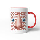 Rude Swear Word Printed Mug Design - C*CKNOSE (3 Colours)