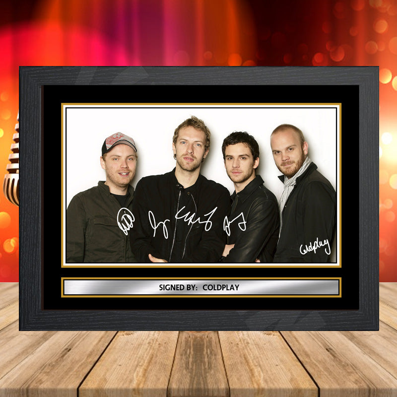 Coldplay 2 – Printed Signature Music-Landscape Star Print – Coldplay 2