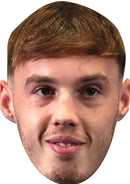 COLE PALMER- England Euros 2024 Celebrity Party Face Fancy Dress Cardboard Costume Mask