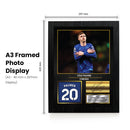 Cole Palmer Chelsea Signed Poster Print – Football Wall Art – Printed Autograph Soccer Memorabilia – Premier League Fan Gift & Sports Bedroom Decor