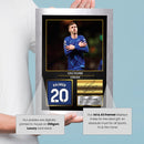 Cole Palmer Chelsea Signed Poster Print – Football Wall Art – Printed Autograph Soccer Memorabilia – Premier League Fan Gift & Sports Bedroom Decor