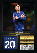Cole Palmer Chelsea Signed Poster Print – Football Wall Art – Printed Autograph Soccer Memorabilia – Premier League Fan Gift & Sports Bedroom Decor
