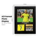Cristiano Ronaldo Al-Nassr Signed Poster Print – Football Wall Art – Printed Autograph Soccer Memorabilia – Saudi League Fan Gift & Sports Bedroom Decor