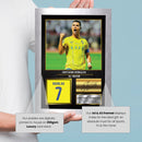 Cristiano Ronaldo Al-Nassr Signed Poster Print – Football Wall Art – Printed Autograph Soccer Memorabilia – Saudi League Fan Gift & Sports Bedroom Decor