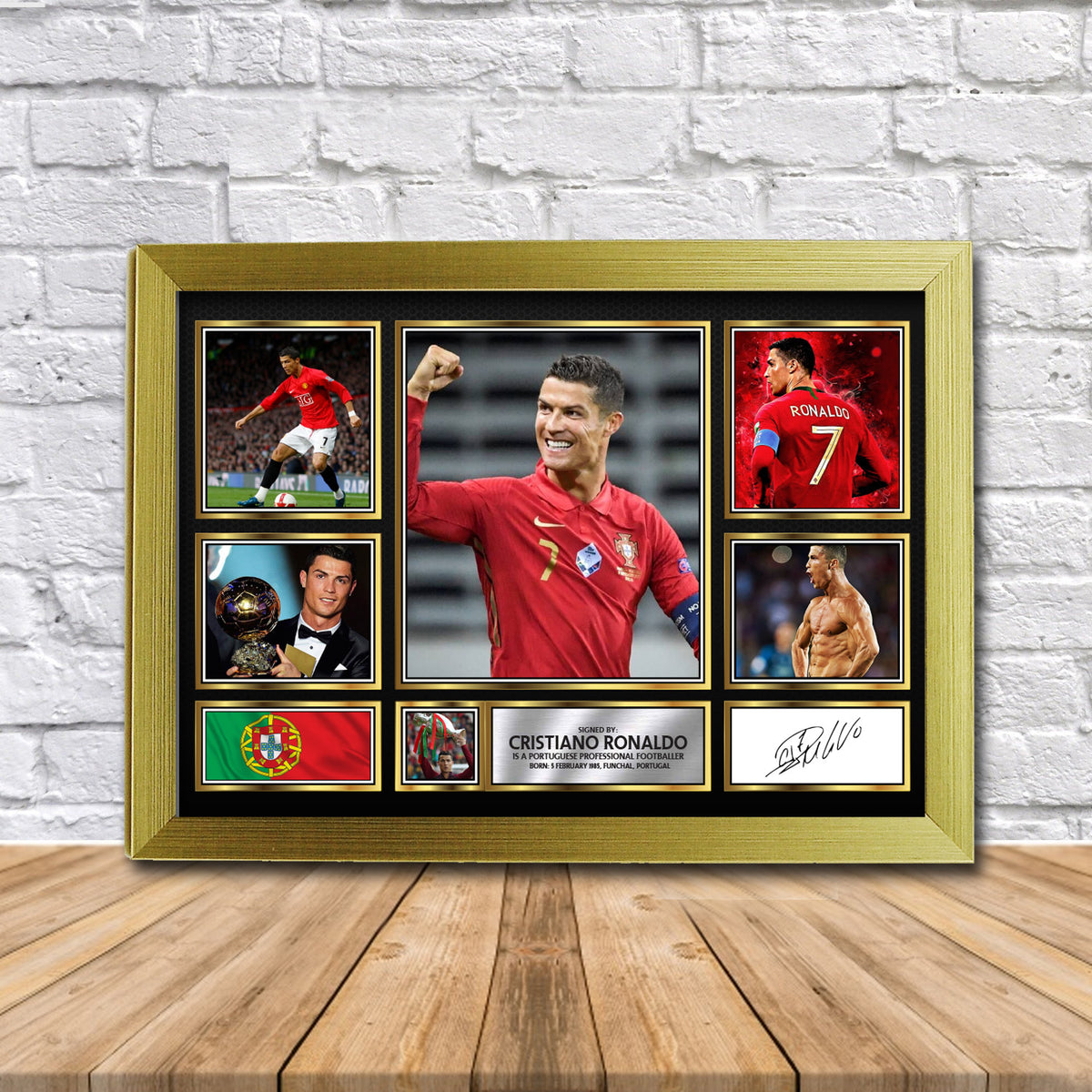 Cristiano Ronaldo Football Gift Printed Signature Star Poster Print Wall Art Gift – Cristiano Ronaldo Football Gift Printed Signature Star Poster Print Wall Art