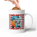 Rude Swear Word Printed Mug Design - C*MDUMPSTER (3 Colours)