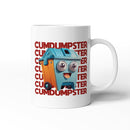 Rude Swear Word Printed Mug Design - C*MDUMPSTER (3 Colours)