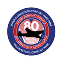 VE Day 80th Anniversary 50mm CUSTOM NAME Round Stickers Design 5 - Special Edition