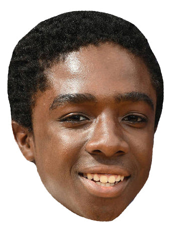 Caleb McLaughlin - Lucas Sinclair - Stranger Things Celebrity Face Mask Fancy Dress Cardboard Costume Mask