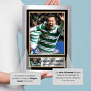 Callum McGregor Signed Autograph Poster Print – Celtic FC Captain Wall Art – Gift for Football Fans