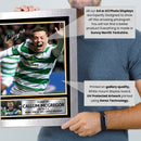 Callum McGregor Signed Autograph Poster Print – Celtic FC Captain Wall Art – Gift for Football Fans