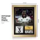 Adrien Truffert Signed Football Memorabilia – Framed Autograph Display with AFC Bournemouth & France Tribute – Collector’s Gift