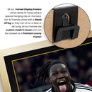 Calvin Bassey Signed Football Memorabilia – Framed Autograph Display with Fulham & Nigeria Tribute – Collector’s Gift