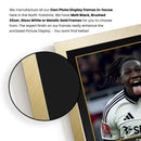 Adrien Truffert Signed Football Memorabilia – Framed Autograph Display with AFC Bournemouth & France Tribute – Collector’s Gift