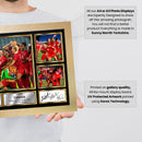 Canada Ladies Football Teams Framed Autographed Print - Limited Edition Autograph Fan Gift – Collectible Memorabilia Merchandise