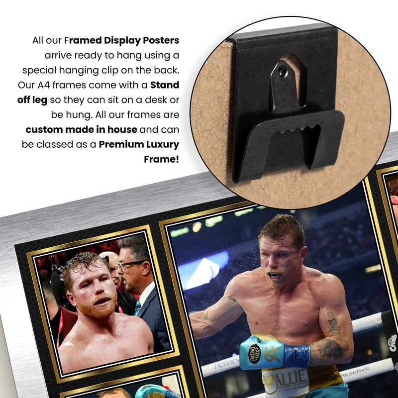 Canelo Álvarez top boxer Autographed Print Landscape