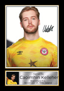 Caoimhin Kelleher Signed Photo – Brentford F.C. Goalkeeper Memorabilia – Football Gift for Fans & Sports Enthusiasts