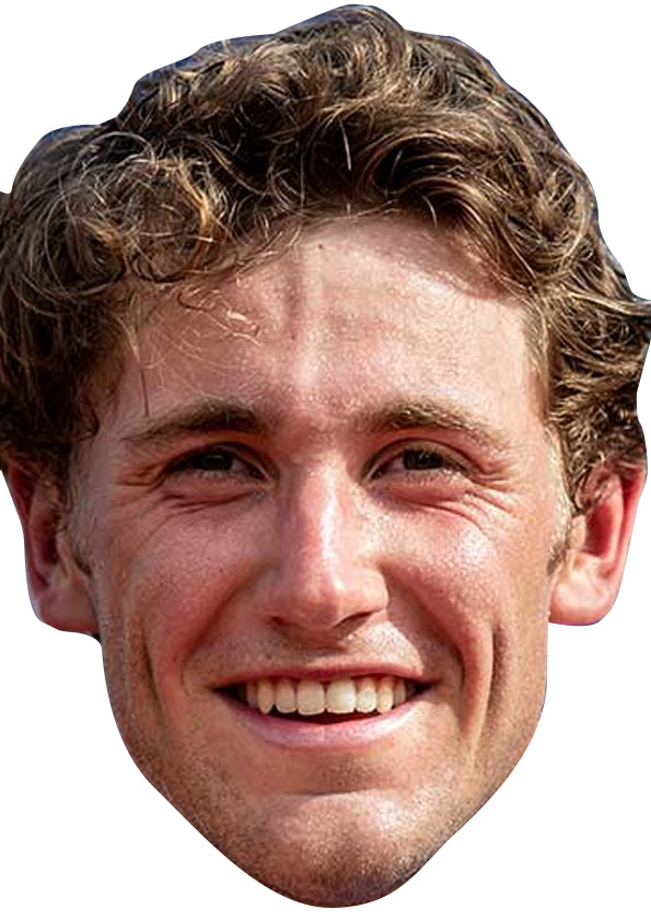 Casper Rudd - Tennis Fancy Dress Cardboard Celebrity Party Face Mask