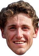 Casper Rudd - Tennis Fancy Dress Cardboard Celebrity Party Face Mask