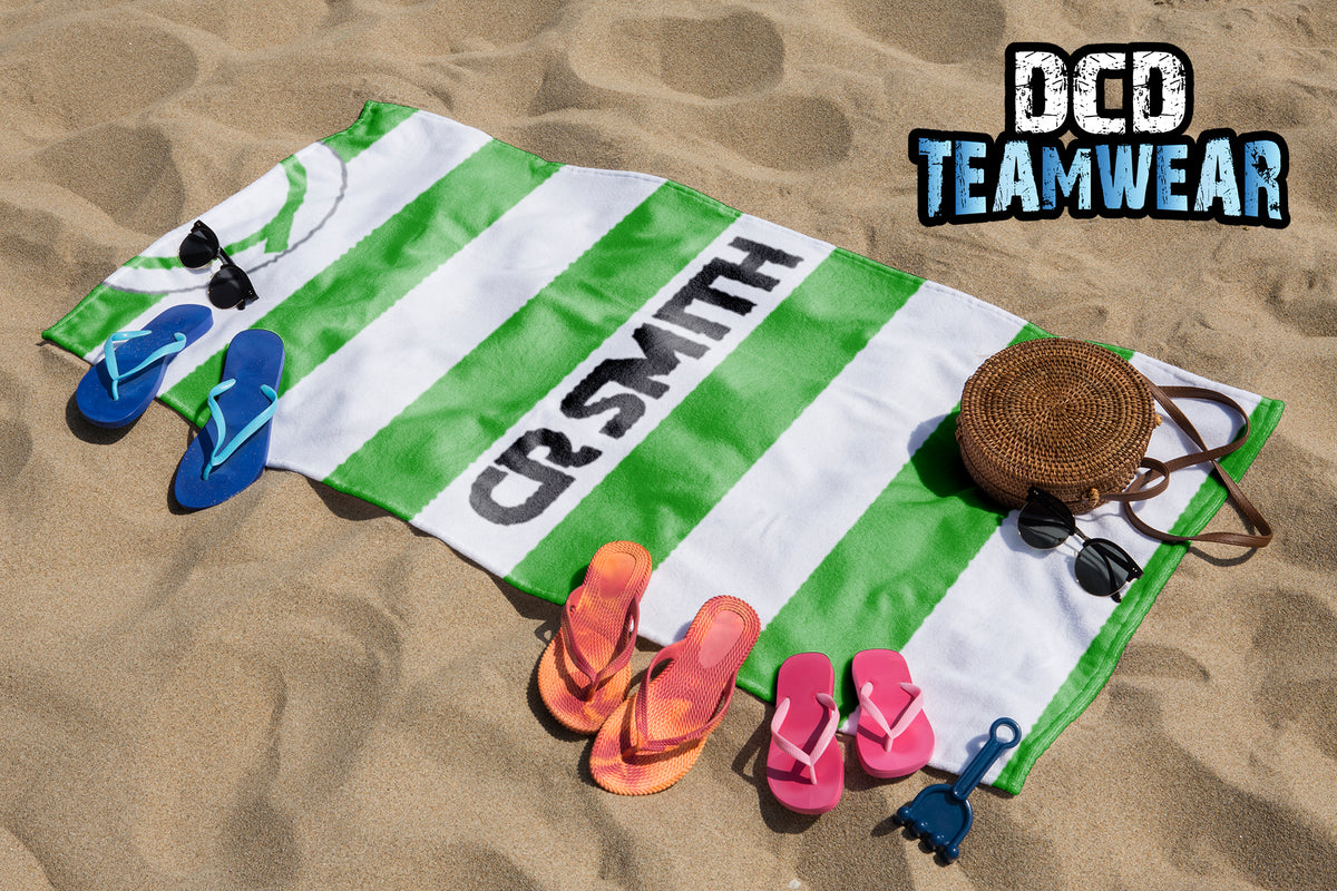 Celtic 1985 Retro Football Lightweight Beach  Gym Towel – Celtic 1985 Retro Football Lightweight Beach Gym Towel