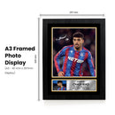 Chadi Riad Crystal Palace F.C. Poster Print – Signed Autograph Style Football Wall Art  – Framed or Unframed – Gift for Fans
