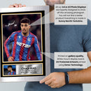 Chadi Riad Crystal Palace F.C. Poster Print – Signed Autograph Style Football Wall Art  – Framed or Unframed – Gift for Fans