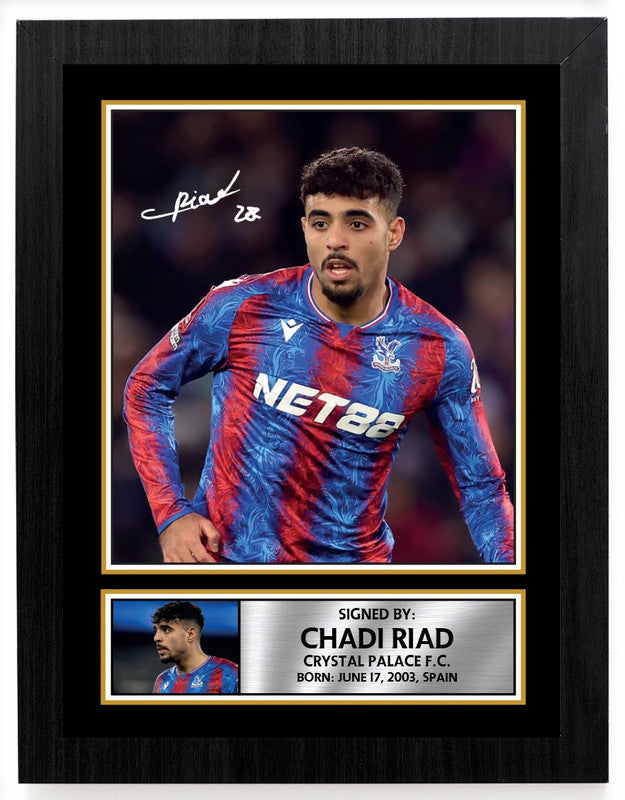 Chadi Riad Crystal Palace F.C. Poster Print