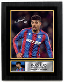 Chadi Riad Crystal Palace F.C. Poster Print – Signed Autograph Style Football Wall Art  – Framed or Unframed – Gift for Fans