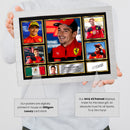 Charles Leclerc F1 Driver Limited Edition Signed Gift Poster Print Artwork Display
