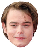Charlie Heaton - Jim Hopper Stranger Things Celebrity Face Mask Fancy Dress Cardboard Costume Mask