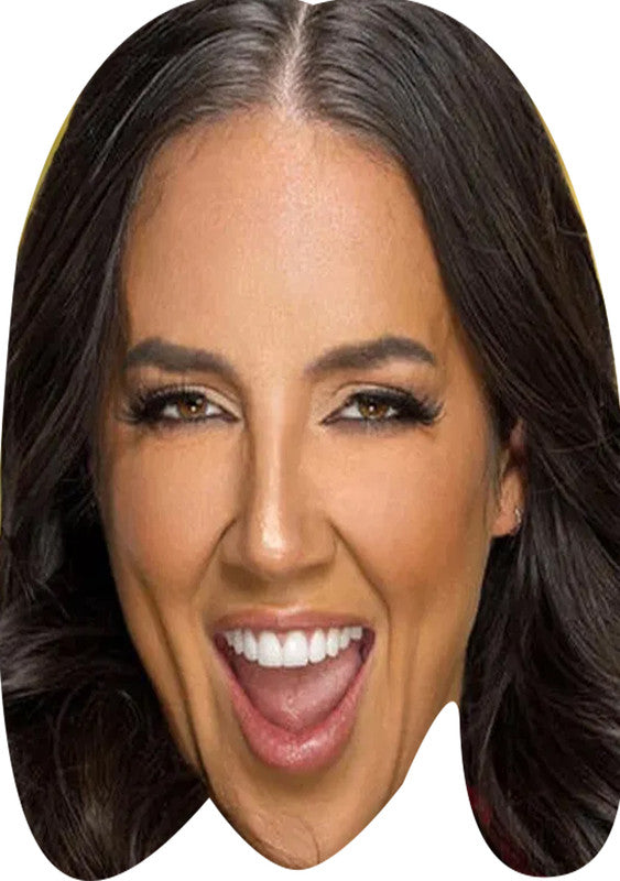 Chelsea Green Celebrity Face Mask – WWE Wrestling Star Fancy Dress Costume Prop for Sports Party Hen Stag Do Accessory