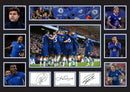 Chelsea Premier League Football Team Framed Autographed Print - Limited Edition Autograph Fan Gift – Collectible Memorabilia Merchandise