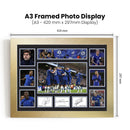 Chelsea Premier League Football Team Framed Autographed Print - Limited Edition Autograph Fan Gift – Collectible Memorabilia Merchandise