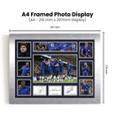 Chelsea Premier League Football Team Framed Autographed Print - Limited Edition Autograph Fan Gift – Collectible Memorabilia Merchandise