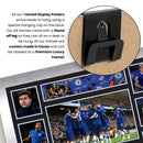 Chelsea Premier League Football Team Framed Autographed Print - Limited Edition Autograph Fan Gift – Collectible Memorabilia Merchandise