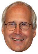 Chevy Chase Celebrity Face Mask Fancy Dress Cardboard Costume Mask