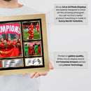 China Ladies Football Teams Framed Autographed Print - Limited Edition Autograph Fan Gift – Collectible Memorabilia Merchandise